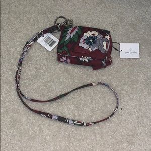 Vera Bradley lanyard purse